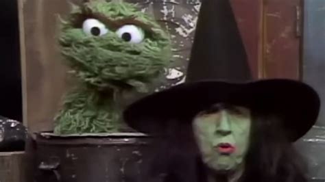 Sinister witch from west sesame street